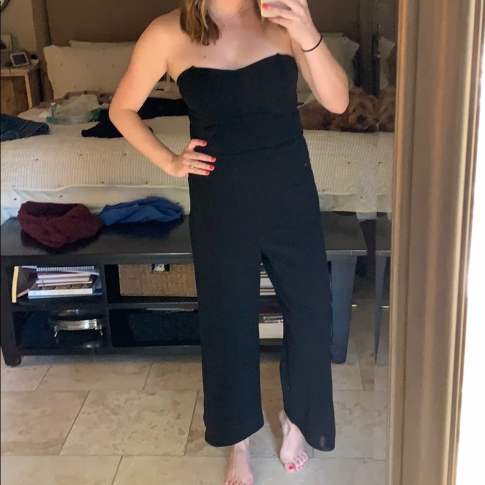 Black Pants romper